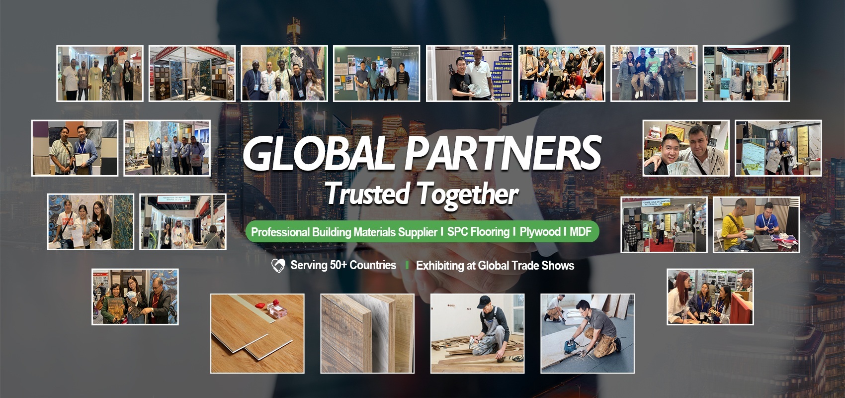 الجودة انقر فوق SPC Flooring مصنع