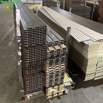 Modern Co-Extrusion WPC Wall Panel for Outdoor Hotel Decor PVC Exterior Cladding with Waterproof Feature Wood PVC Core Panel