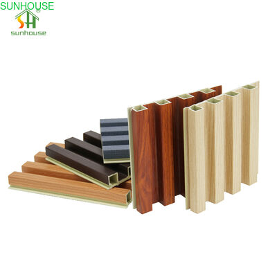 سعر جيد High Quality 3000Mm WPC Wall Panel for Outdoor Aesthetic Exterior Decoration Facade Wall Panel الانترنت