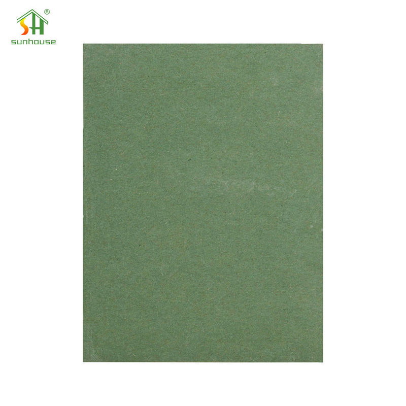 9mm Water Resistant Gypsum Board 1220x2440mm Fire Rated Moisture Resistant Gypsum Board