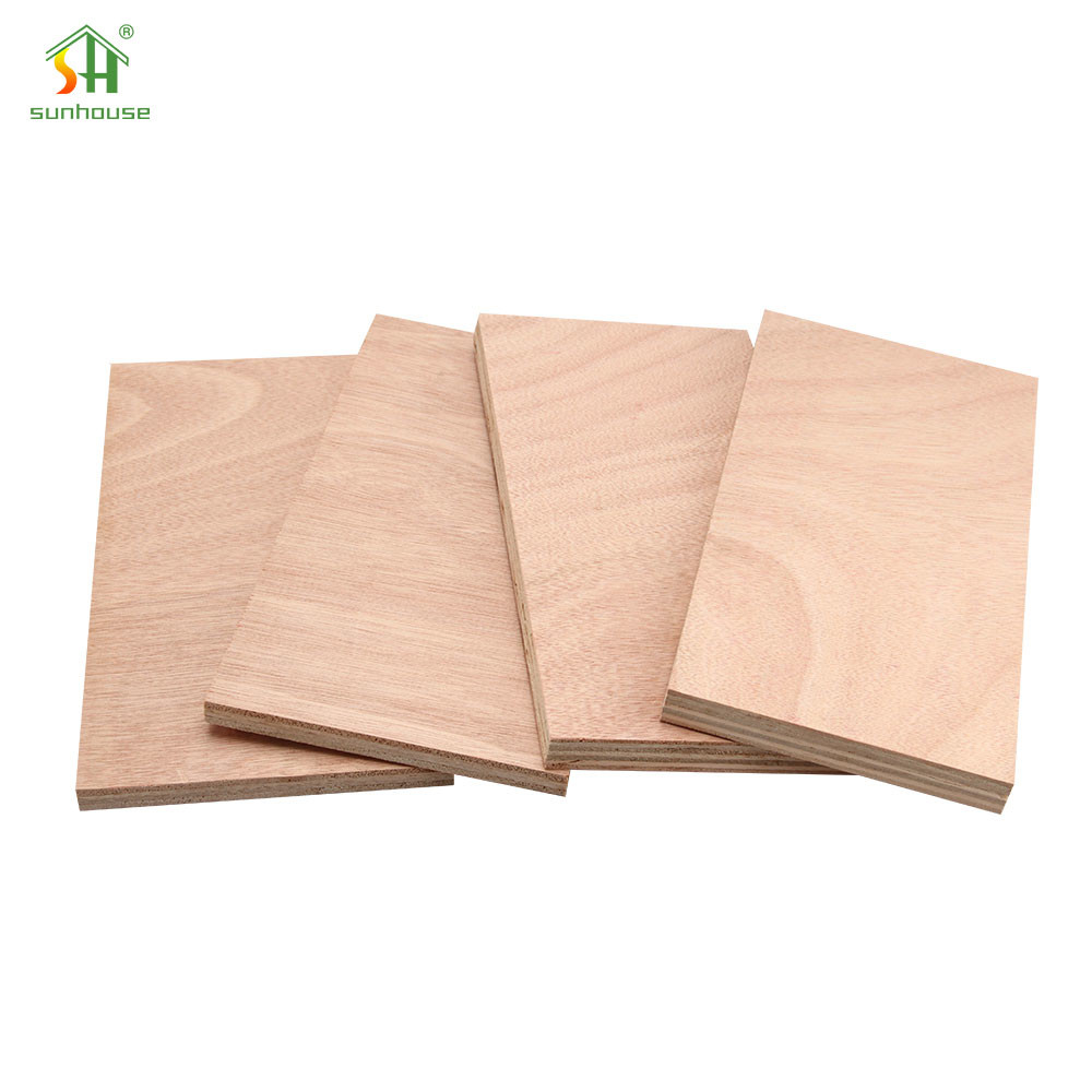Smooth Surface Termite Proof Melamine Plywood Board With E1 Formaldehyde Emission