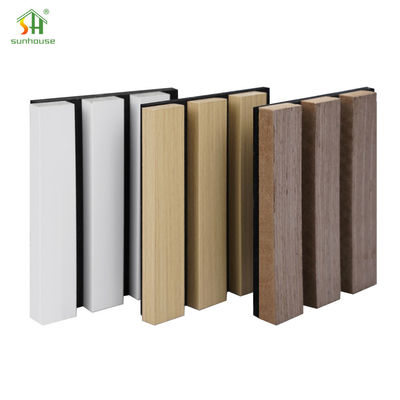 سعر جيد 1220x2440mm MDF ألواح الحائط الصوتية امتصاص الصوت للأصوات المكتبية الانترنت