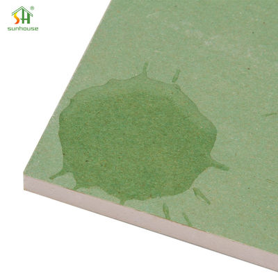 لوحات الجبس المقاومة للرطوبة 9 ملم لوحات الجبس الصوتية خفيفة الوزن معتمدة من منظمة الصحة العالمية