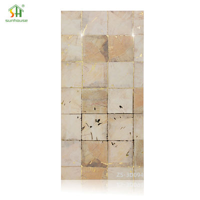 سعر جيد ألواح الحائط المخصصة ضد الرطوبة PMMA تأثير الرخام ألواح الحمام الأكريليك الانترنت