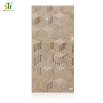 لوح حائط أكريليك رخامي صديق للبيئة 4x8 قدم بسمك 8 مم/10 مم