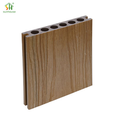 سعر جيد أرضية سطحية WPC المقاومة للنزلق في الهواء الطلق 145x20mm مع نسيج منحدر الانترنت