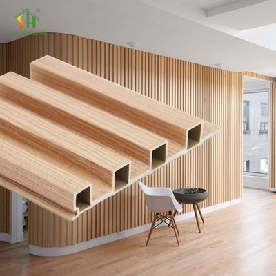 سعر جيد 30 Years Service Life 100% Recycled Fire Retardant WPC Wall Panel Wood Plastic Composite Panel for Indoor and Exterior Wall Decoration الانترنت
